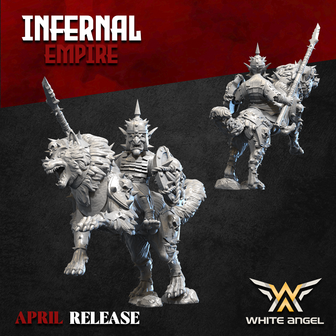 Infernal Goblin Wolf Arrow, Infernal Empire - White Angel Miniatures - Image 3