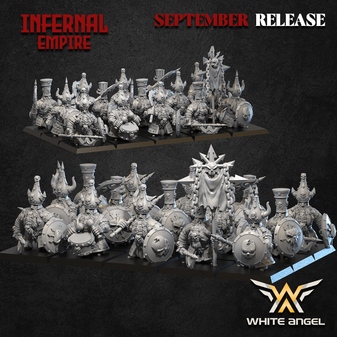 Infernal Guard, Infernal Empire, White Angel Miniatures