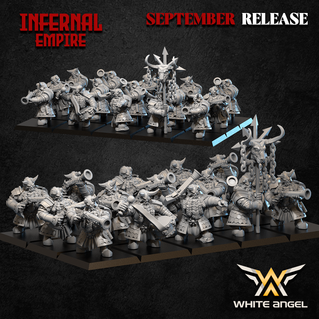 Infernal Gun, Infernal Empire, White Angel Miniatures