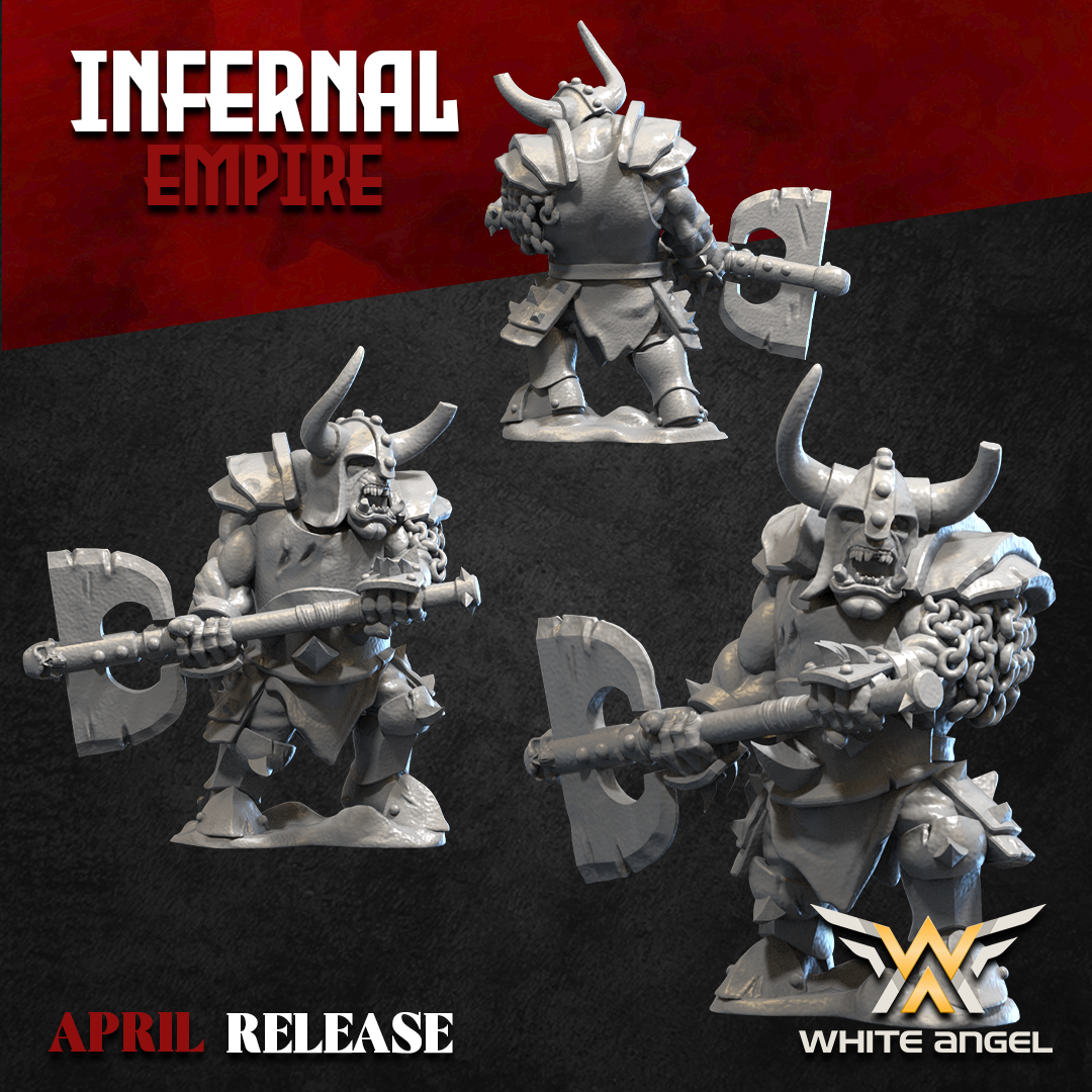Infernal Heavy Orc, Infernal Empire, White Angel Miniatures - Image 3