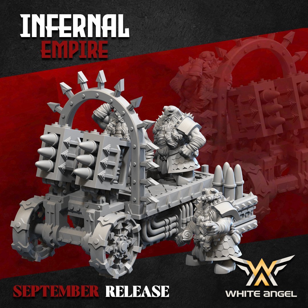 Infernal Rocket, Infernal Empire - White Angel Miniatures