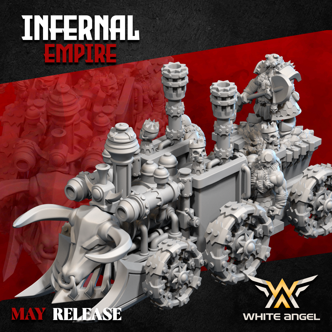 Infernal Smoke Machine, Infernal Empire - White Angel Miniatures