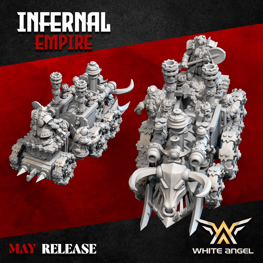 Infernal Smoke Machine, Infernal Empire - White Angel Miniatures - Image 4