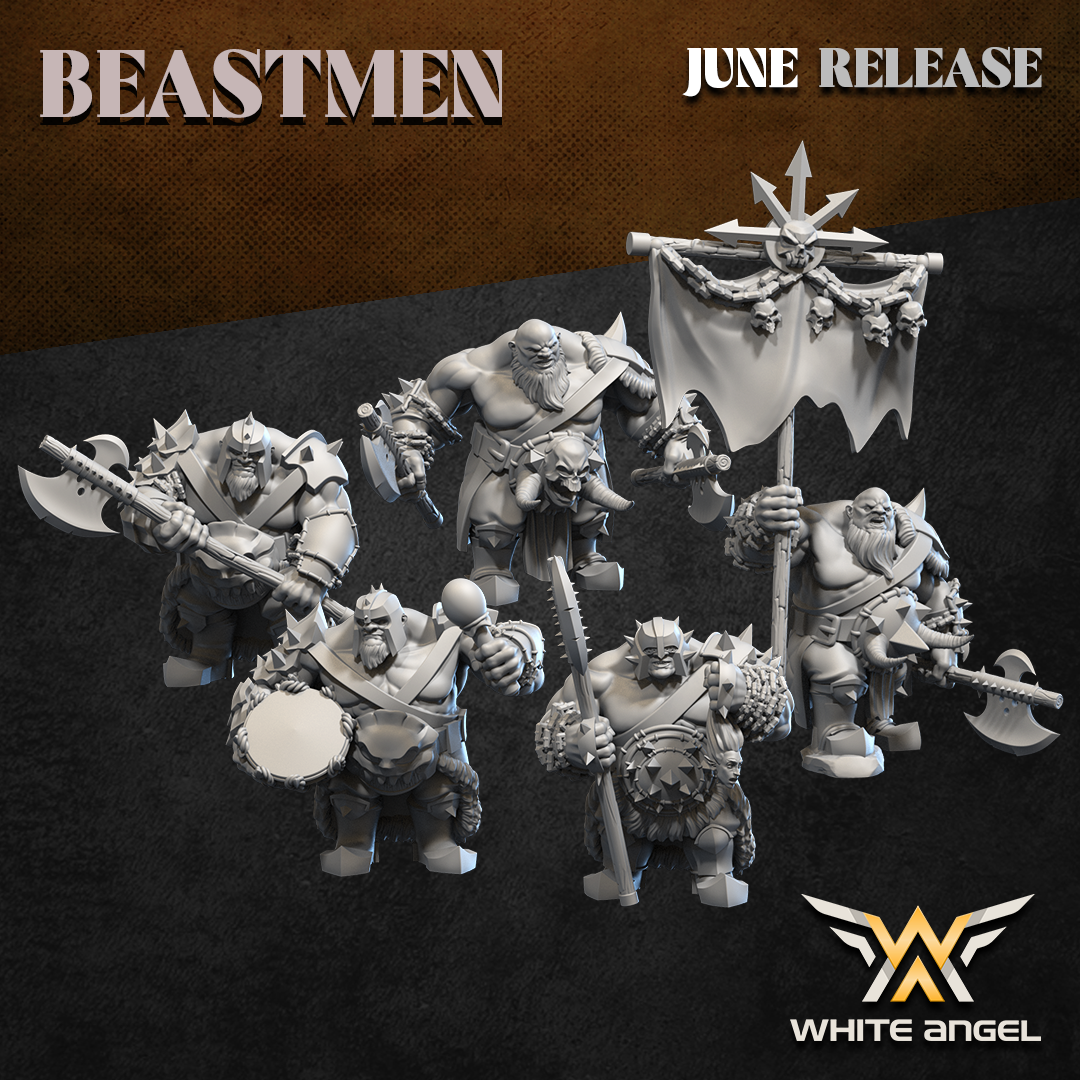 Infernal Ogre, Beastmen, White Angel Miniatures - Image 2