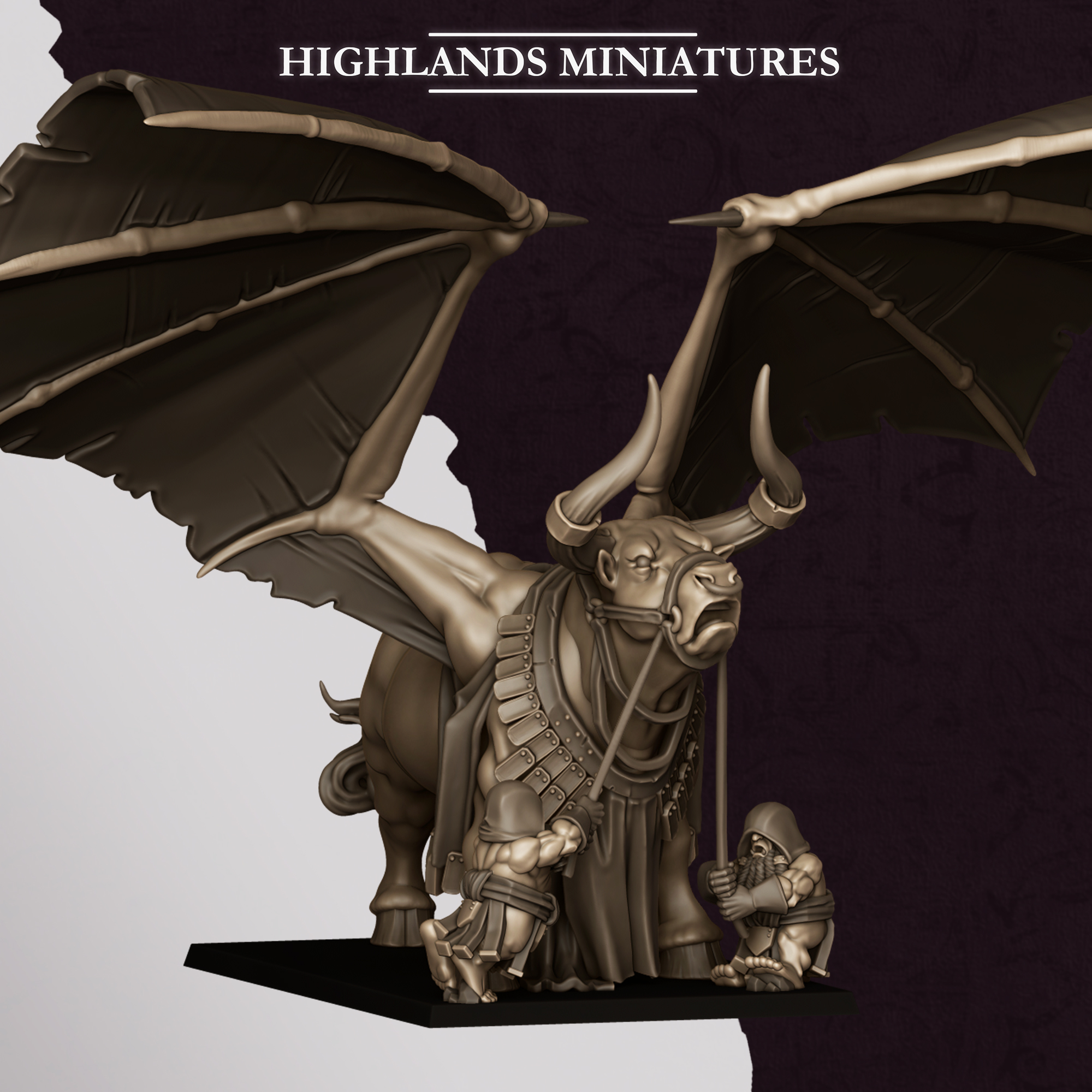 Marduk Bull, Sons of Marduk- Highlands Miniatures