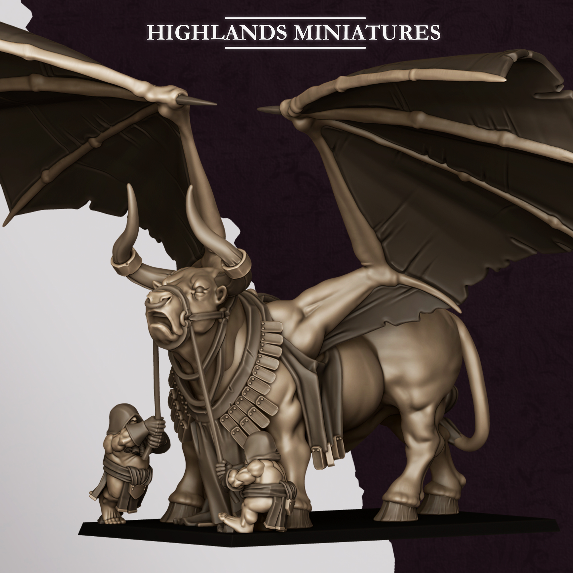 Marduk Bull, Sons of Marduk- Highlands Miniatures - Image 4
