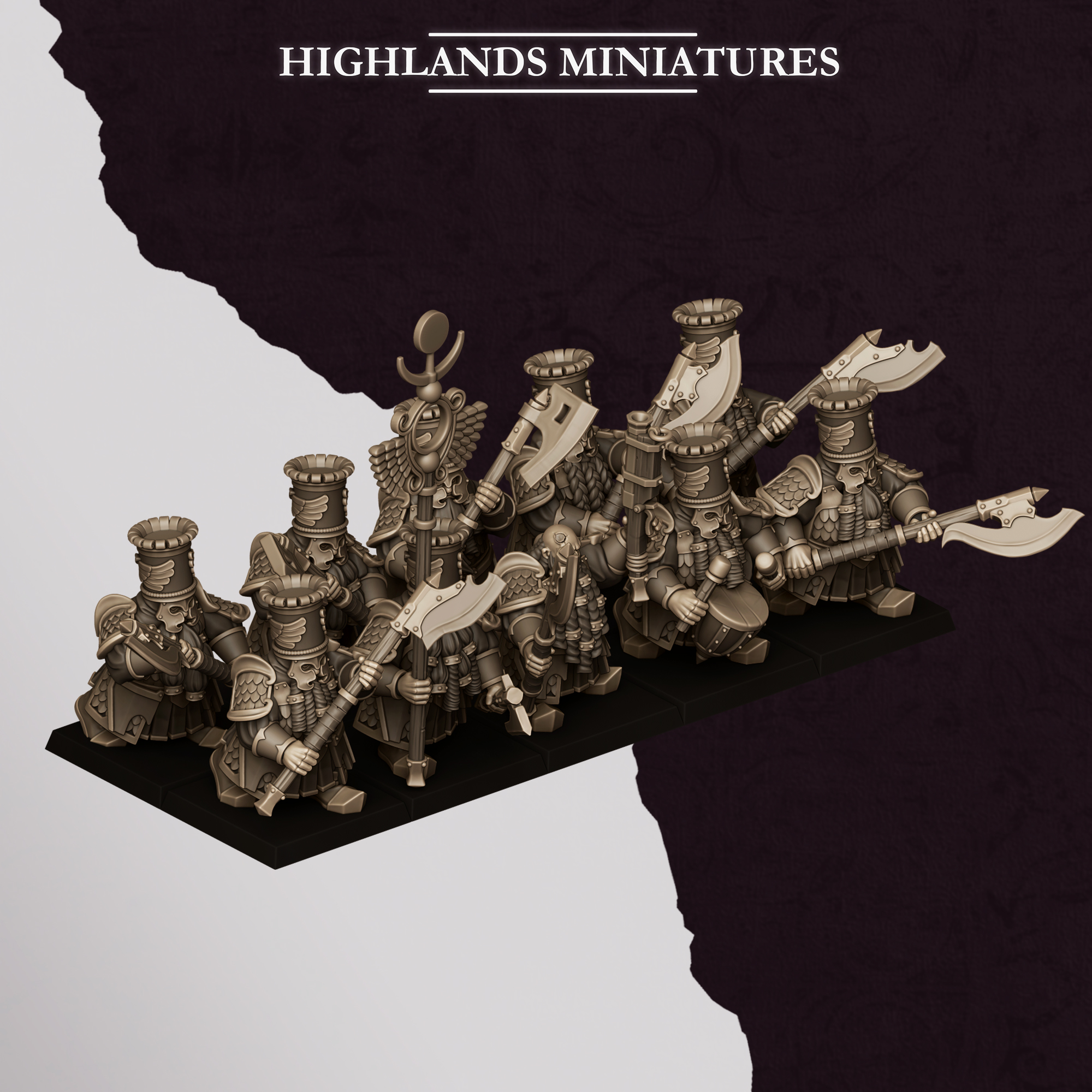Marduk Heavy Guard, Sons of Marduk- Highlands Miniatures - Image 11