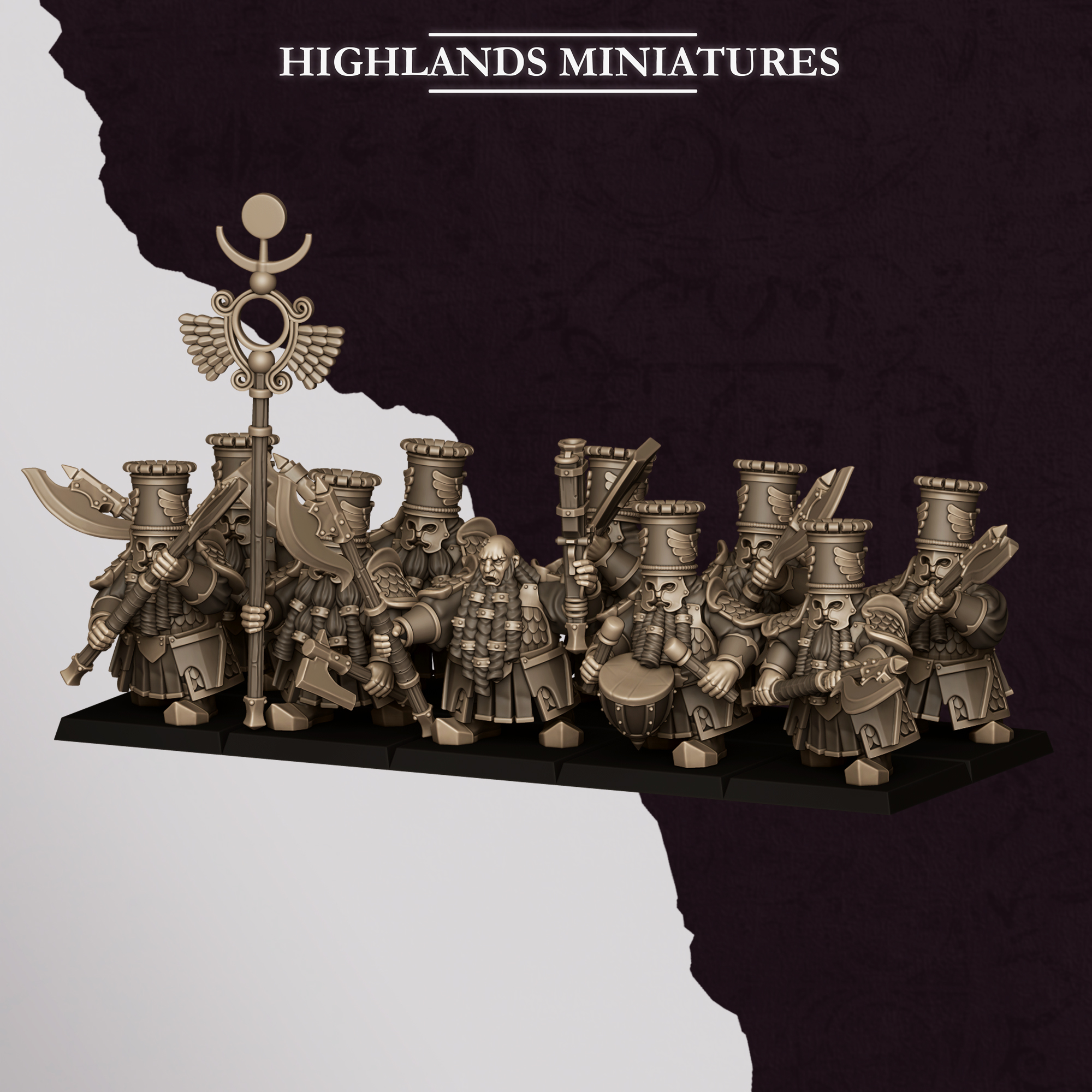 Marduk Heavy Guard, Sons of Marduk- Highlands Miniatures - Image 13
