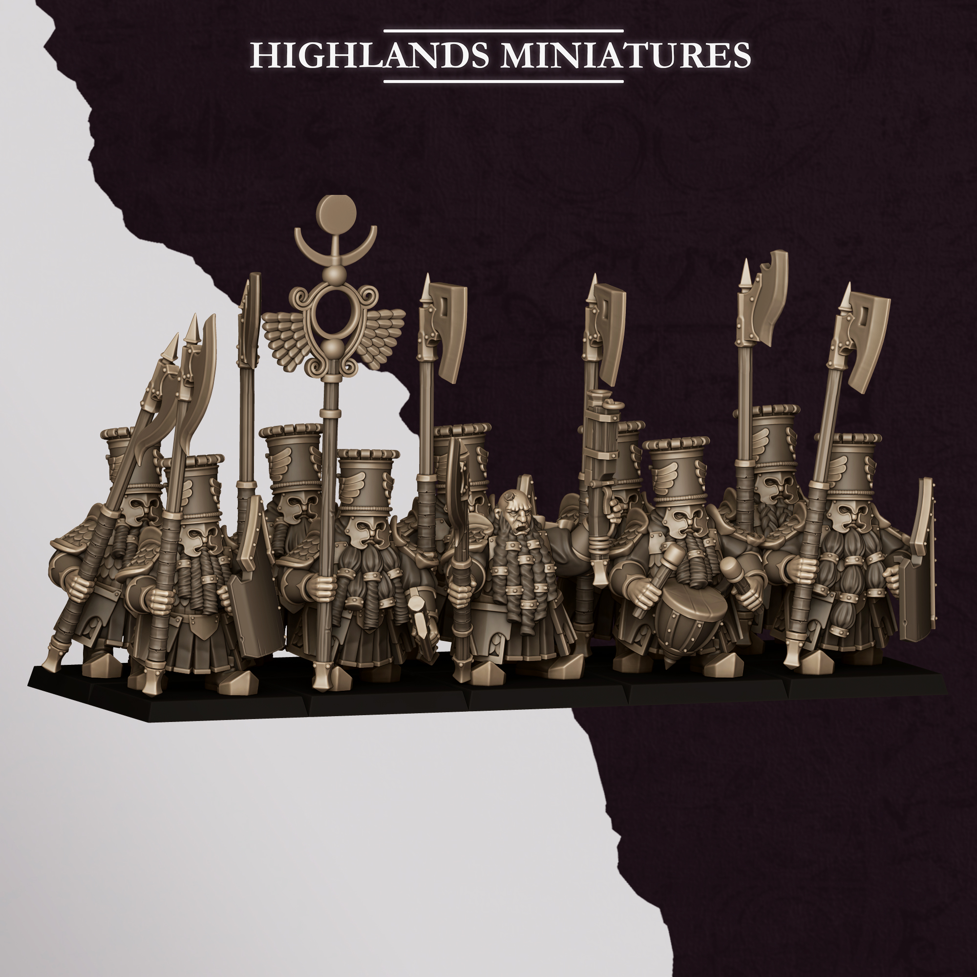 Marduk Heavy Guard, Sons of Marduk- Highlands Miniatures - Image 16