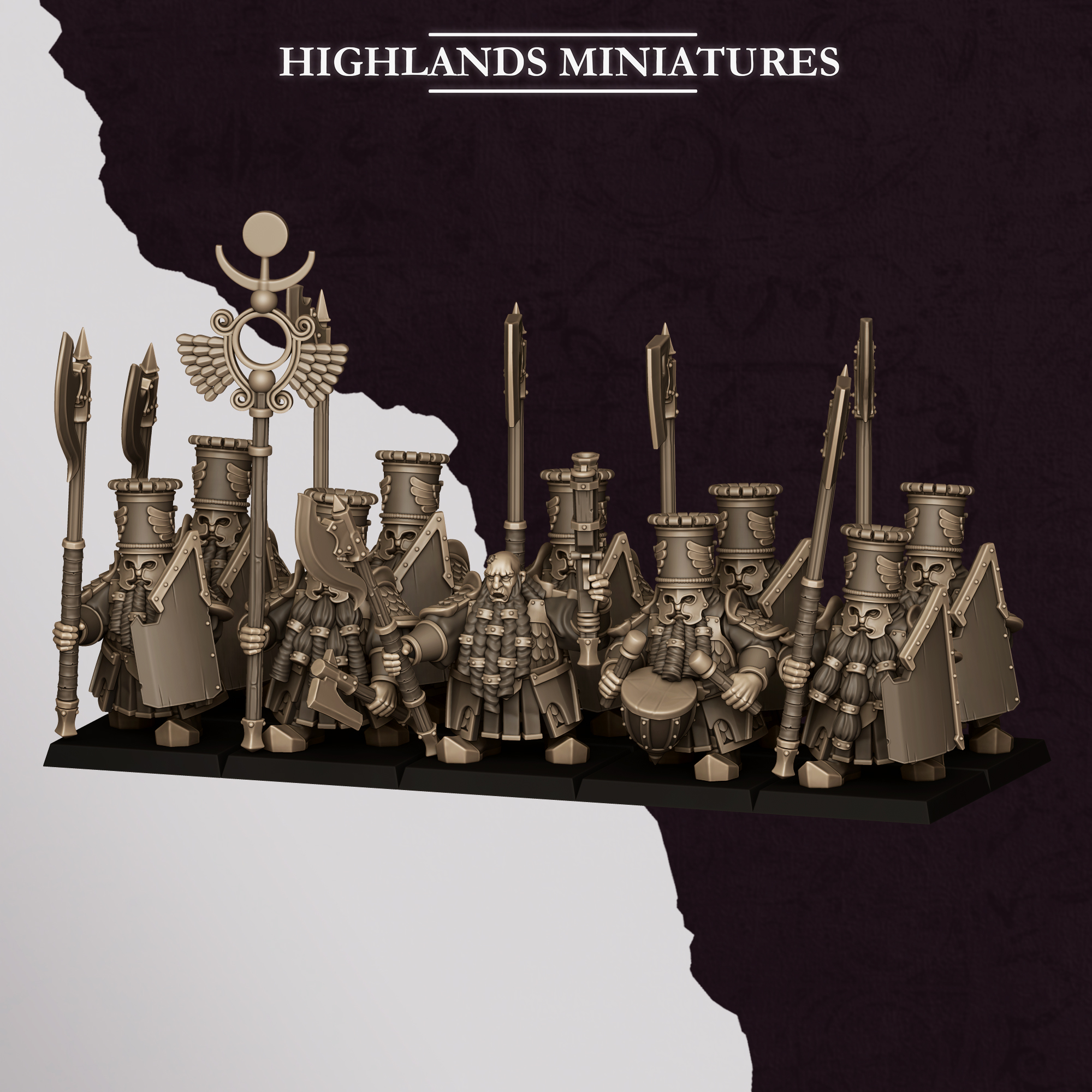 Marduk Heavy Guard, Sons of Marduk- Highlands Miniatures - Image 17