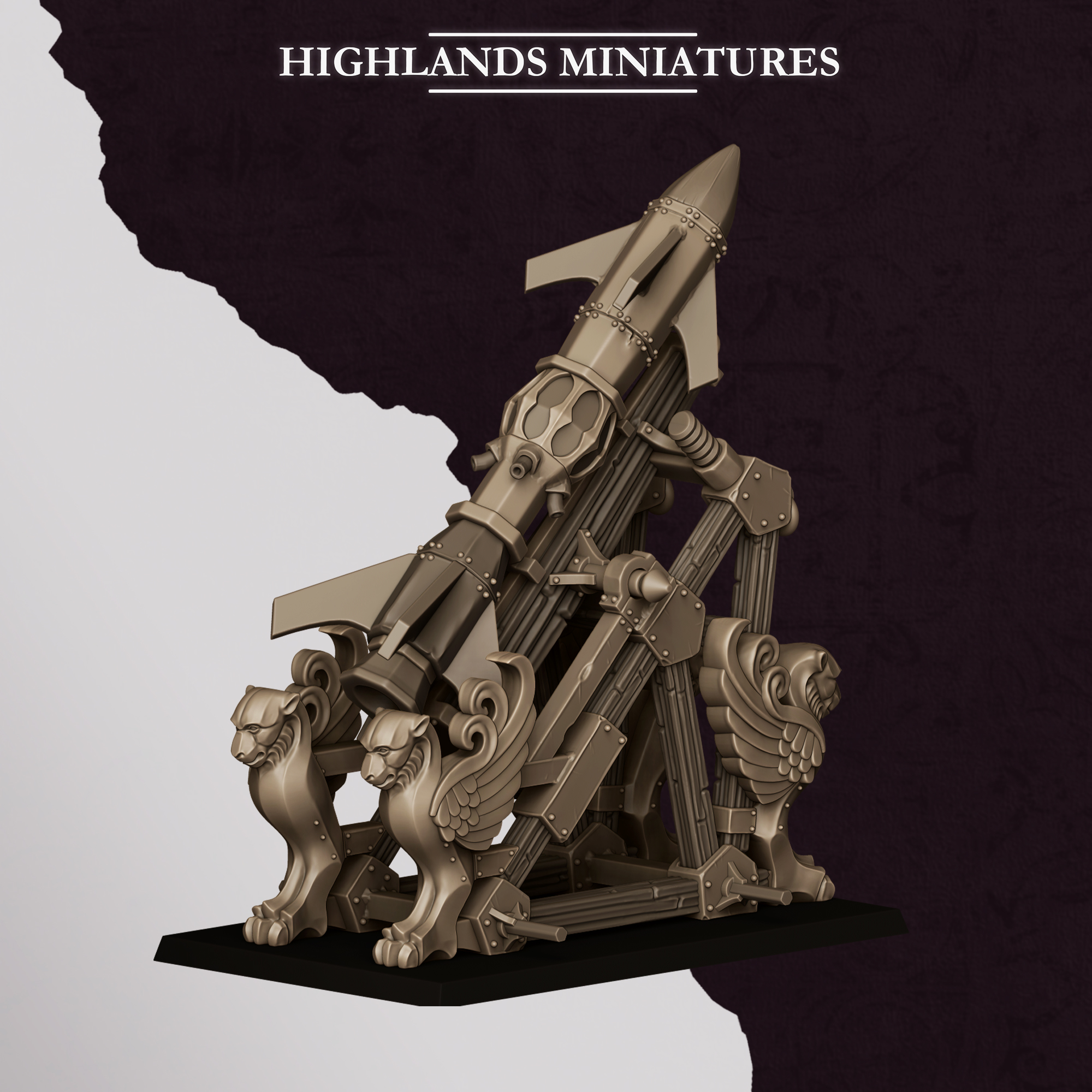 Marduk Rocket Launcher, Sons of Marduk- Highlands Miniatures - Image 9