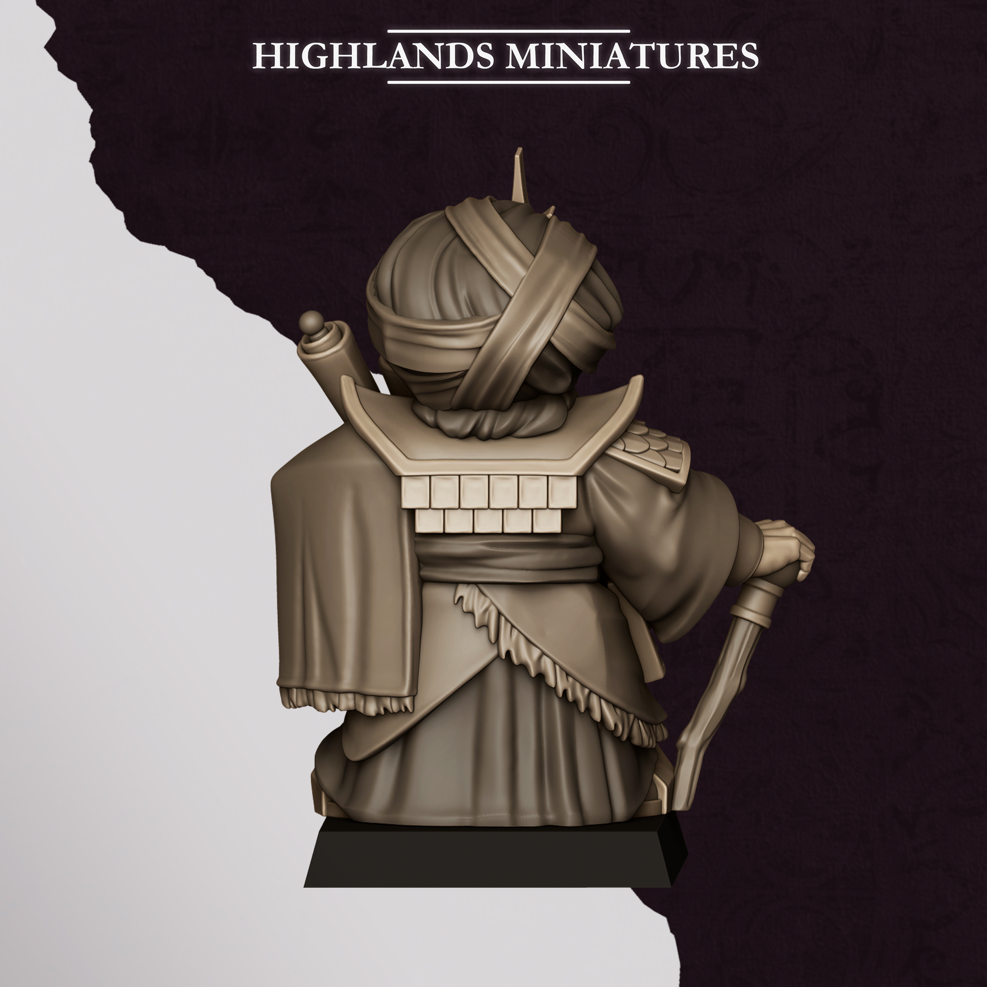Marduk Sorceror, Sons of Marduk- Highlands Miniatures - Image 3