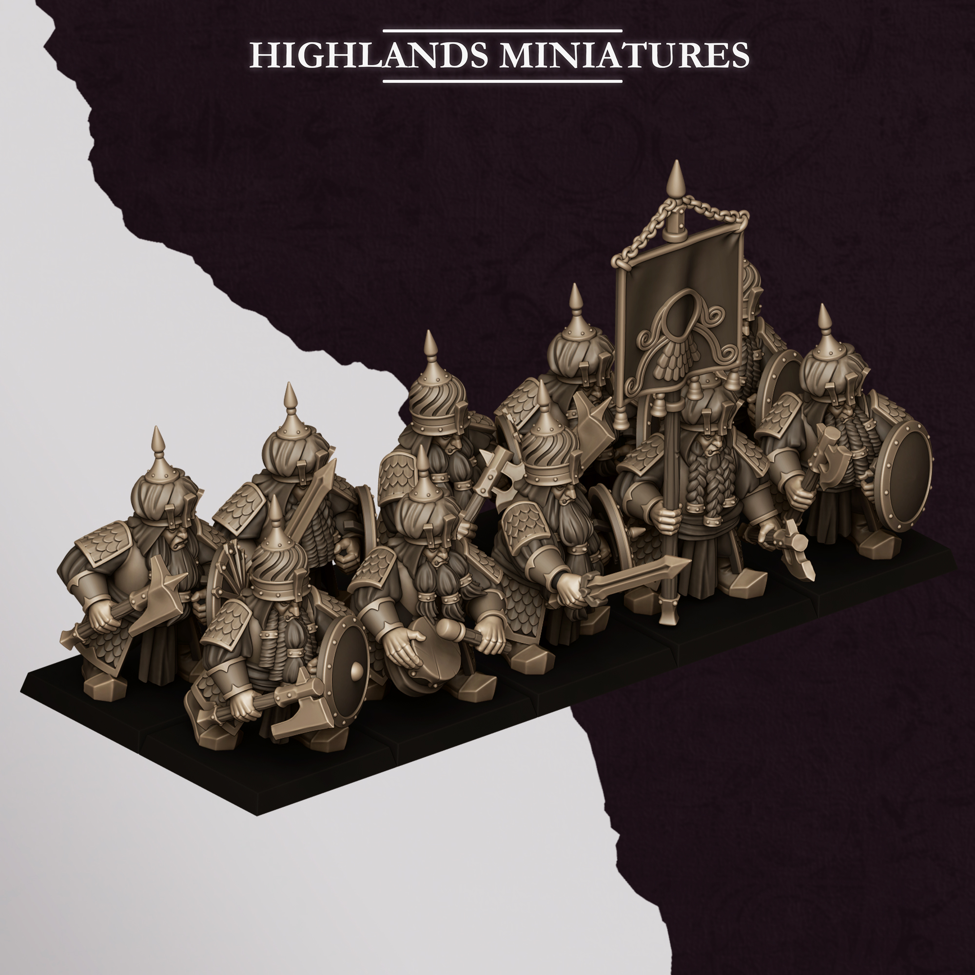 Marduk Warriors, Sons of Marduk- Highlands Miniatures - Image 6