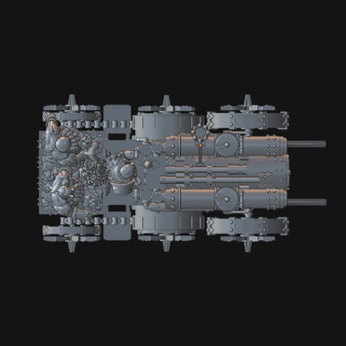 Meshymesh Evil Dwarf Iron Demon Train - Image 6