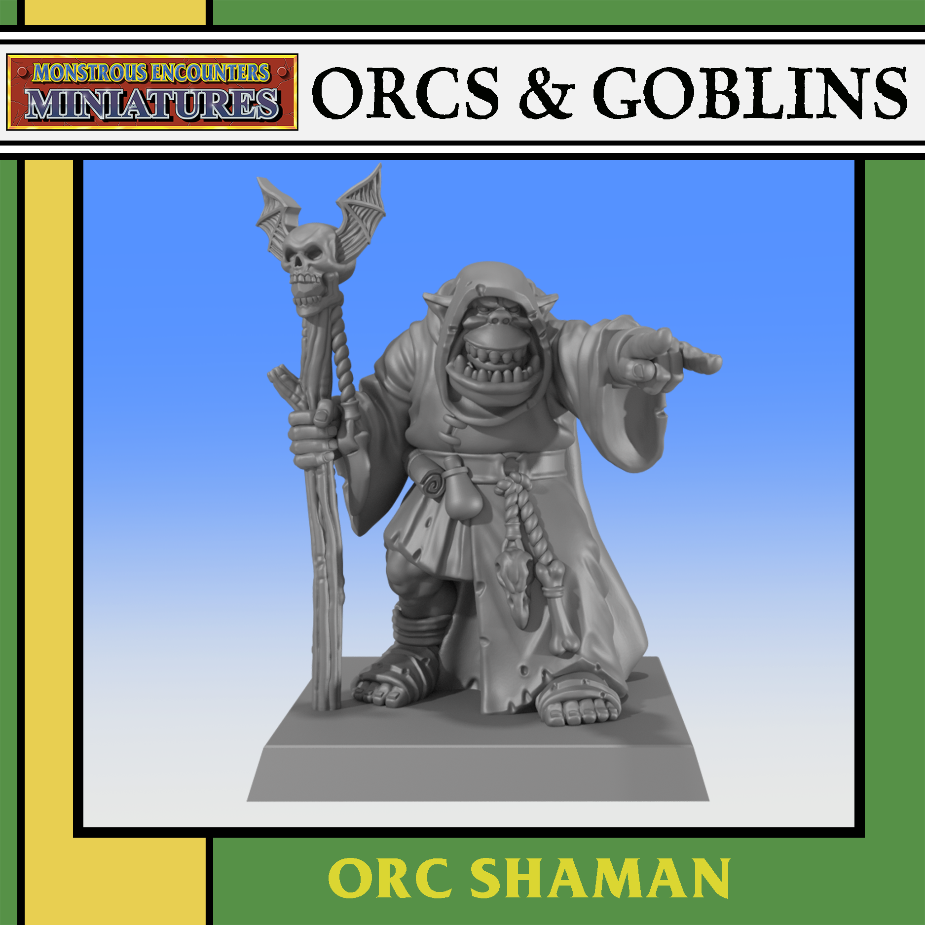 Orc Shaman 1 – Orcs & Goblins | Monstrous Encounters