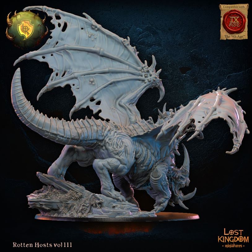 Freida, Oozing Eye, on Gooey Dragon, Rotten Host, Lost Kingdom - Image 5