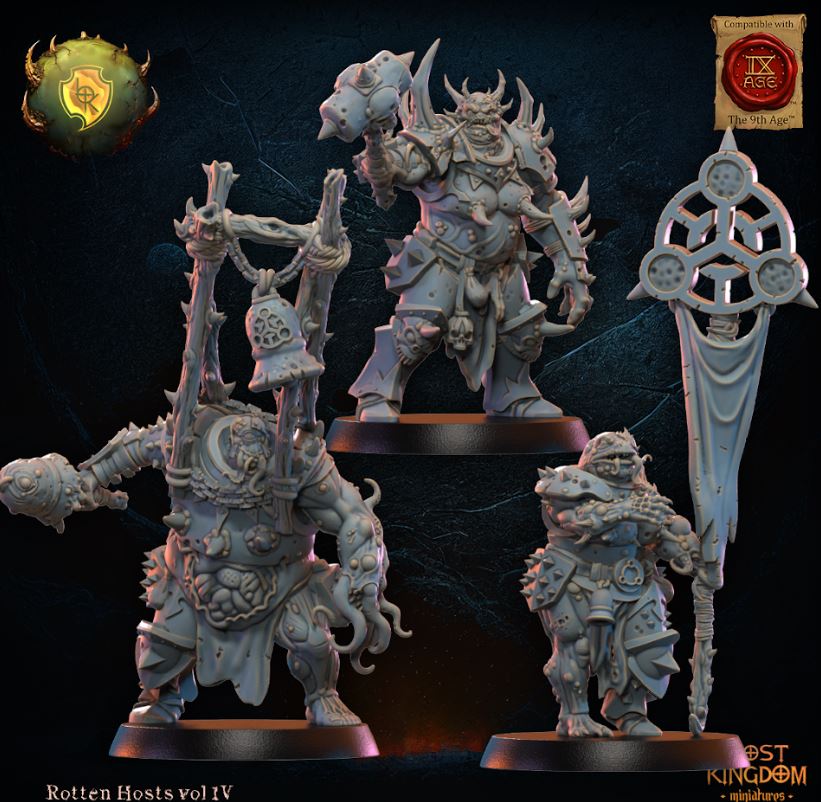 Spoiled Forsaken including Command Group, Rotten Hosts, Lost Kingdom
