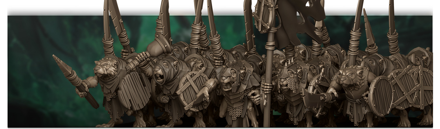 Sewer Rats with Spears Sewer Vermin - Highlands Miniatures - Image 11