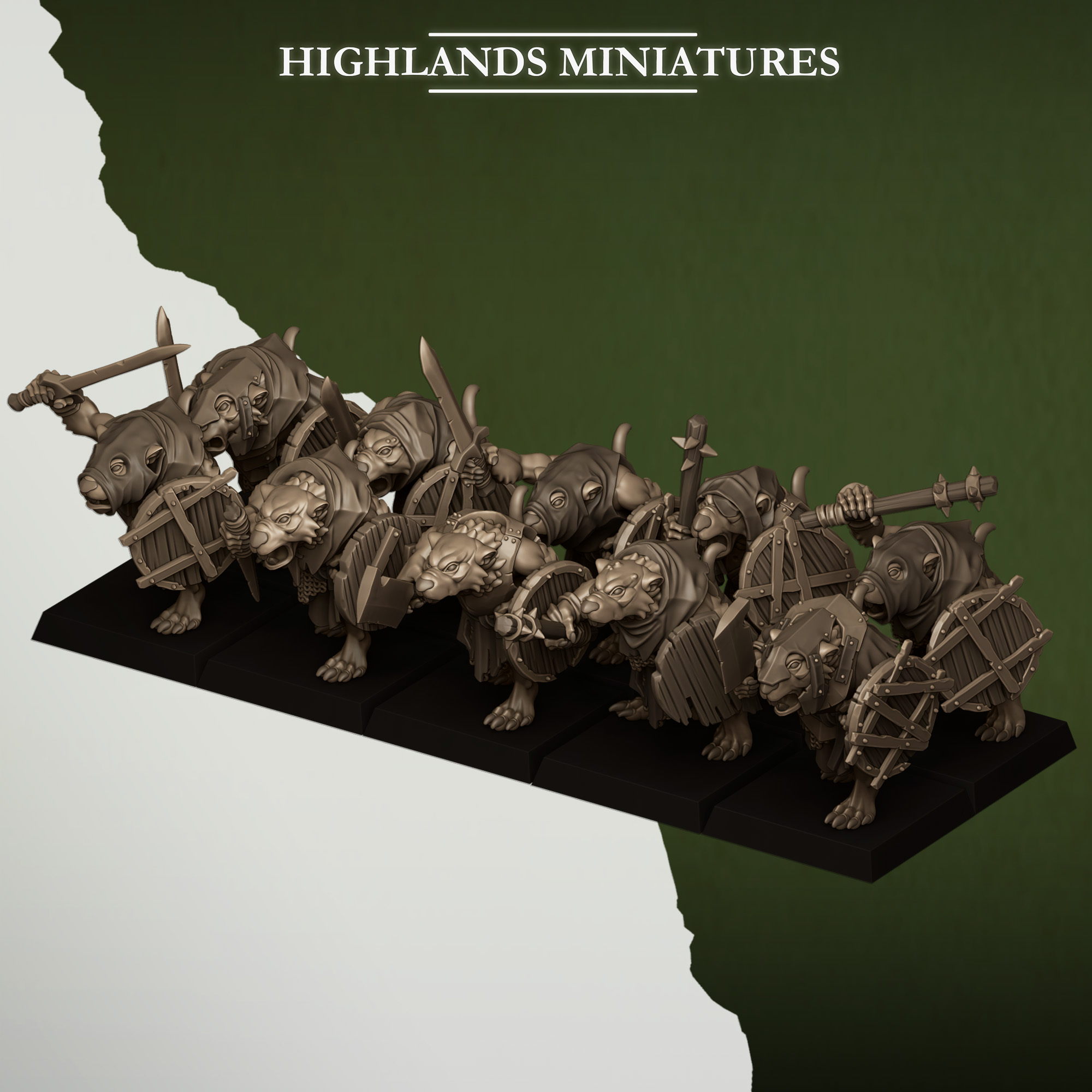 Sewer Rats with Hand Weapons, Sewer Vermin - Highlands Miniatures - Image 12