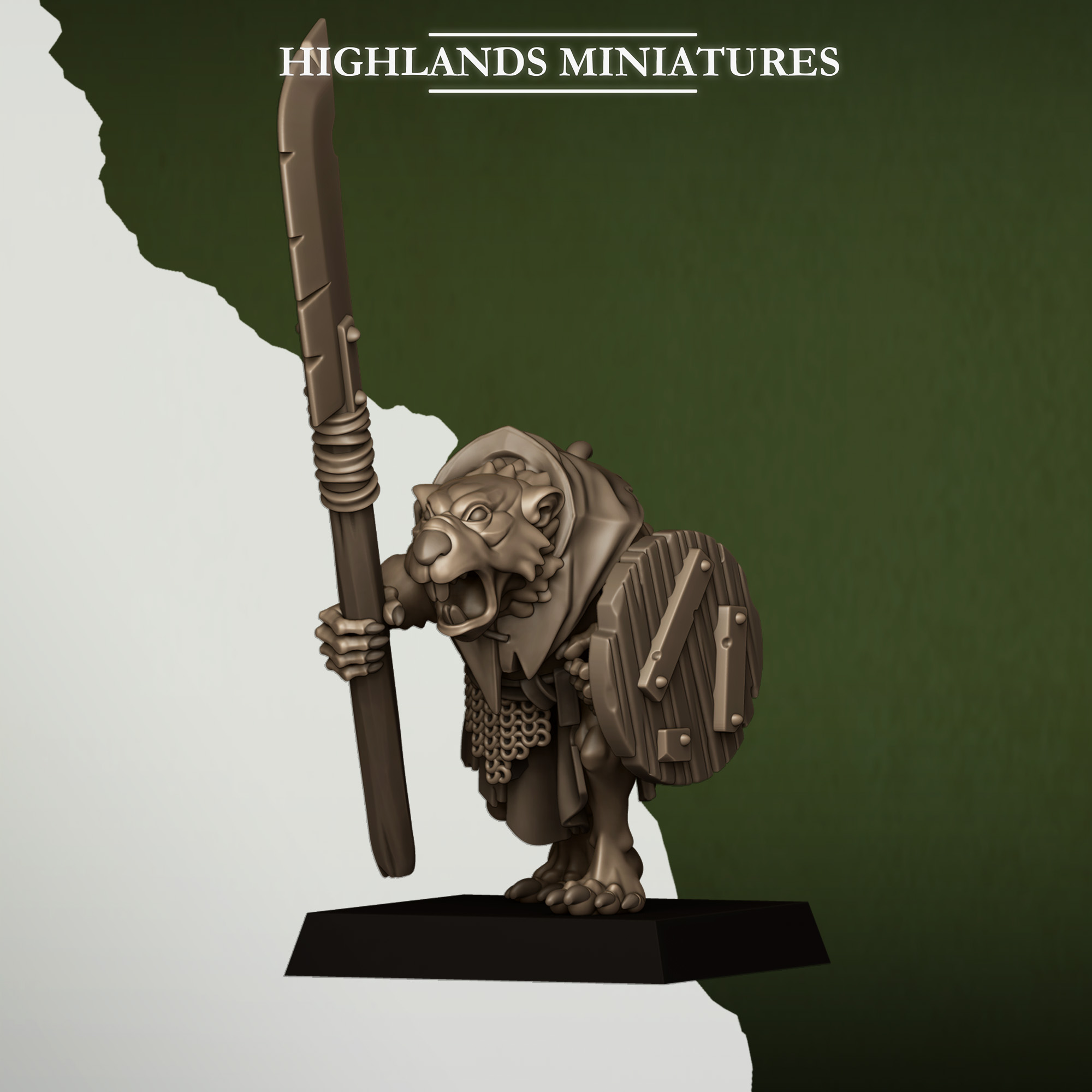 Sewer Rats with Spears Sewer Vermin - Highlands Miniatures - Image 7