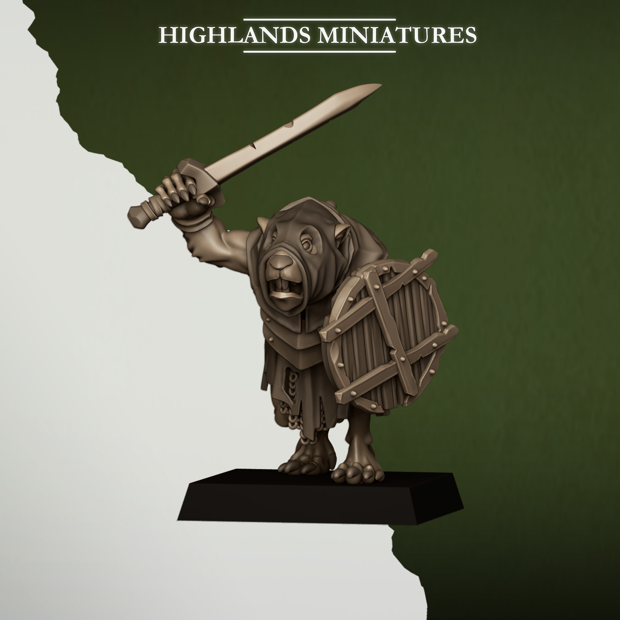 Sewer Rats with Hand Weapons, Sewer Vermin - Highlands Miniatures - Image 7