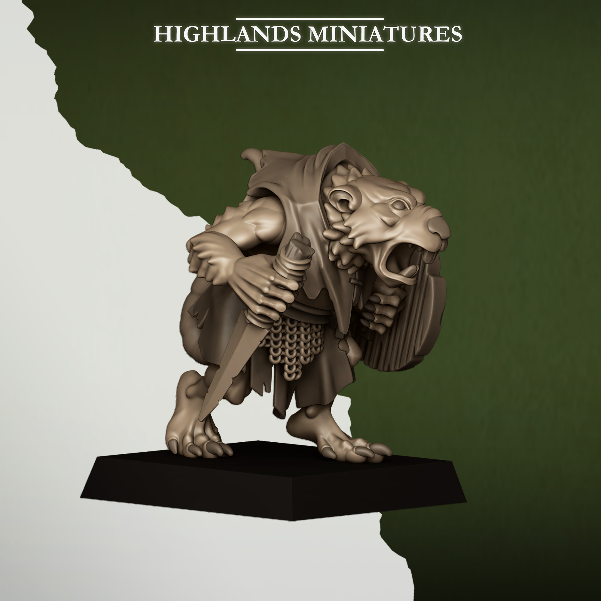 Sewer Rats with Hand Weapons, Sewer Vermin - Highlands Miniatures - Image 13