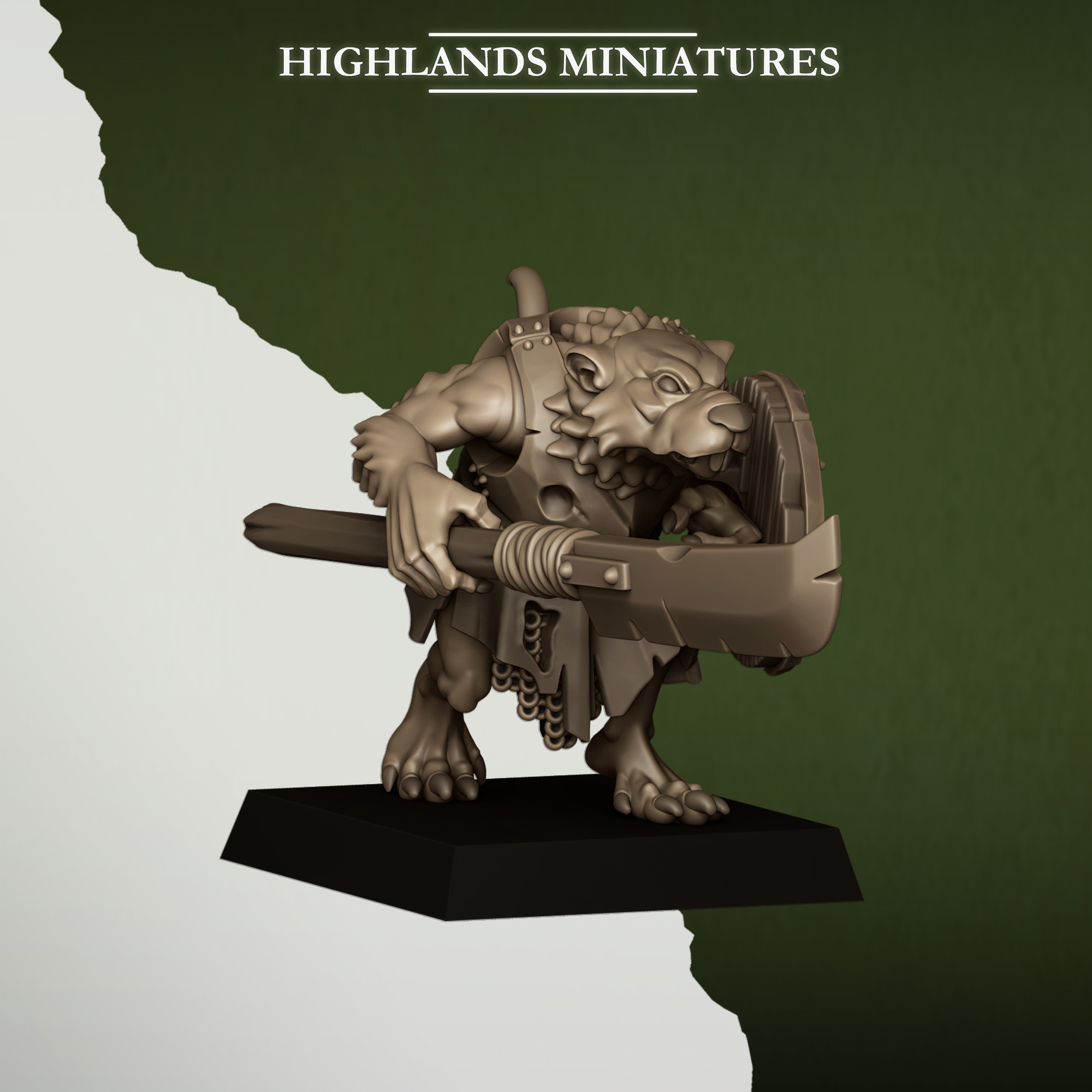 Sewer Rats with Spears Sewer Vermin - Highlands Miniatures - Image 6