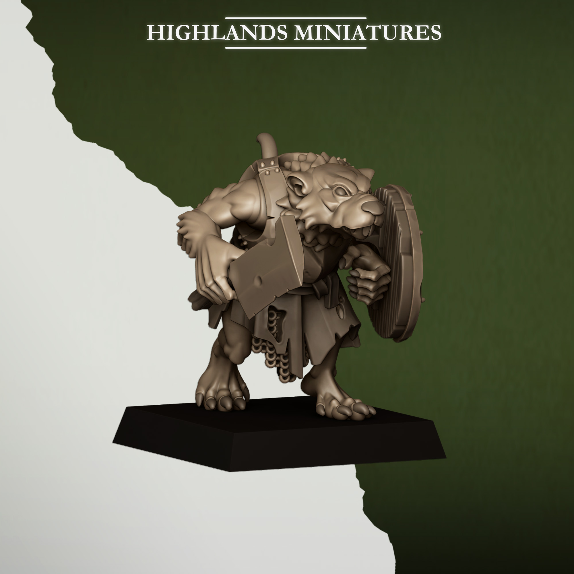 Sewer Rats with Spears Sewer Vermin - Highlands Miniatures - Image 5