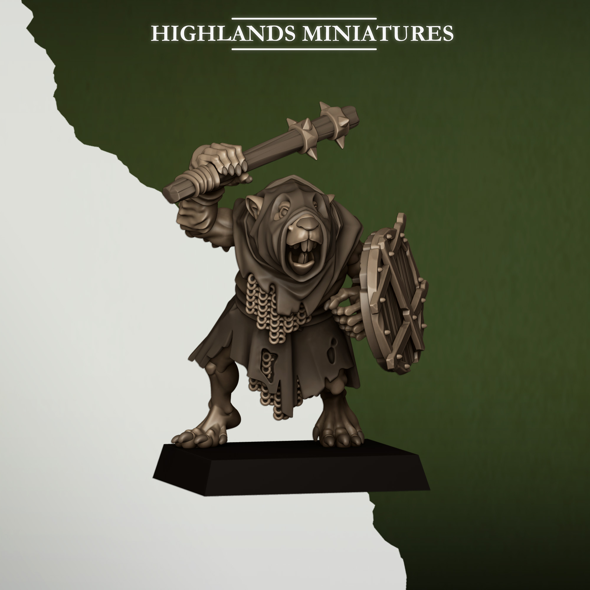 Sewer Rats with Hand Weapons, Sewer Vermin - Highlands Miniatures - Image 4