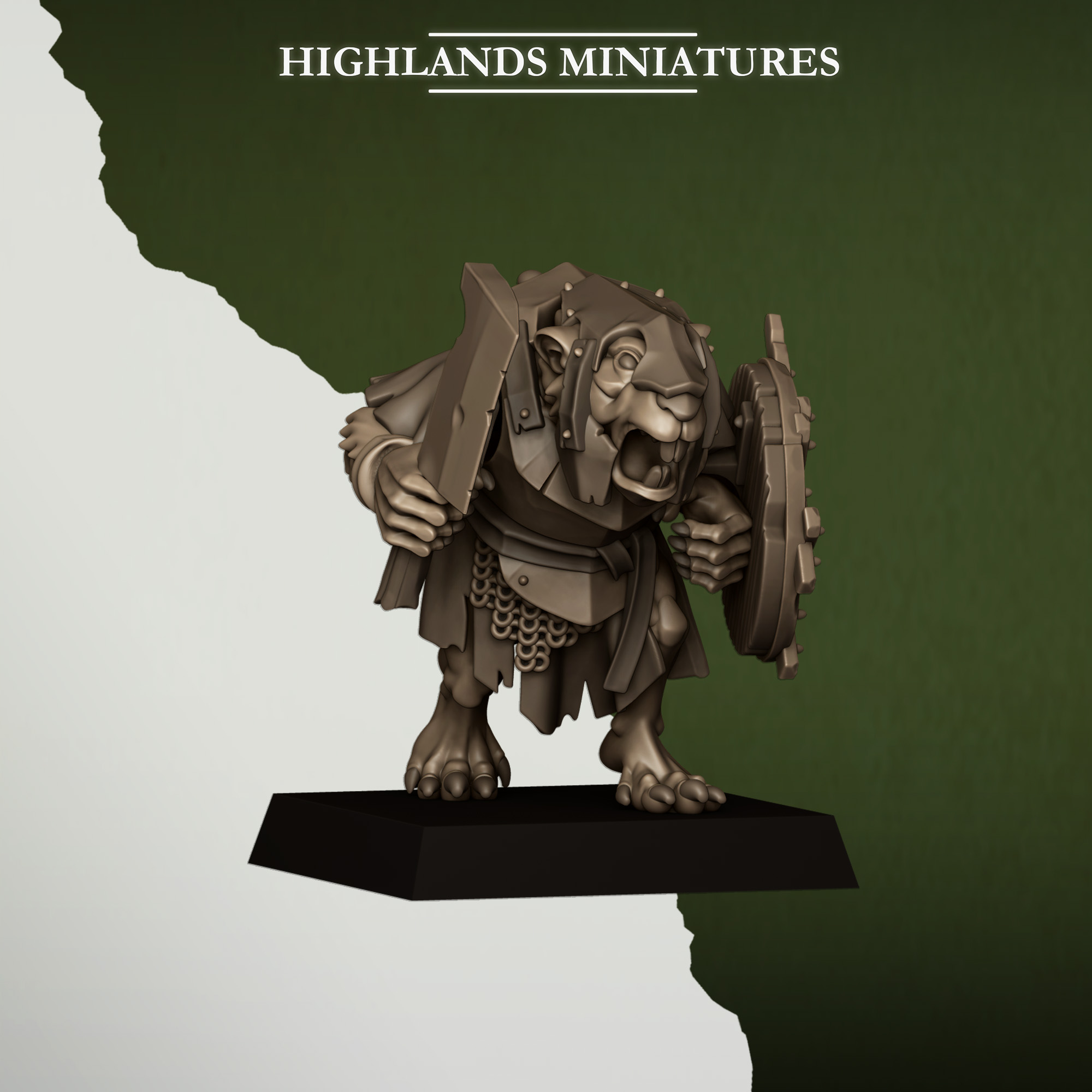 Sewer Rats with Hand Weapons, Sewer Vermin - Highlands Miniatures - Image 5