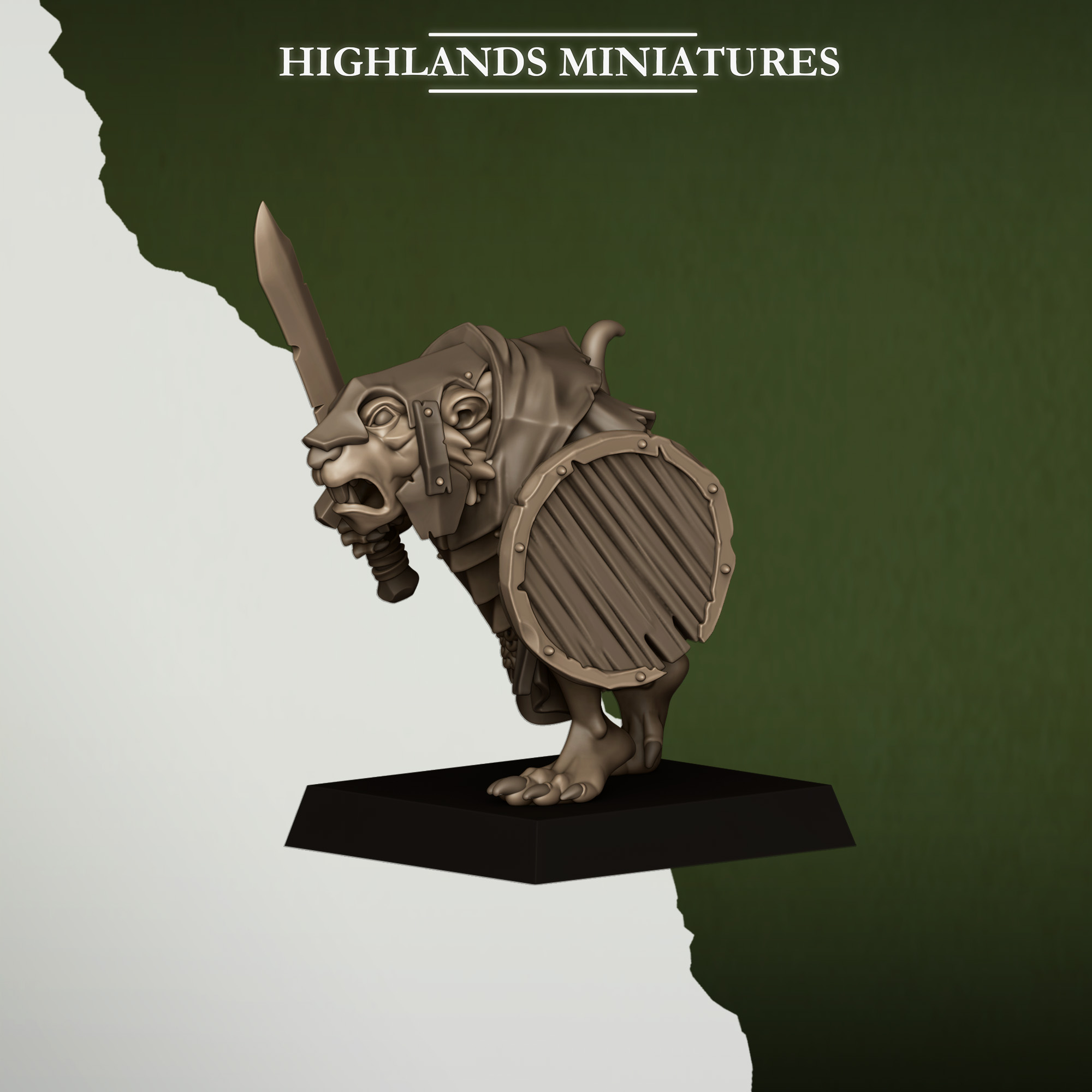 Sewer Rats with Hand Weapons, Sewer Vermin - Highlands Miniatures - Image 6