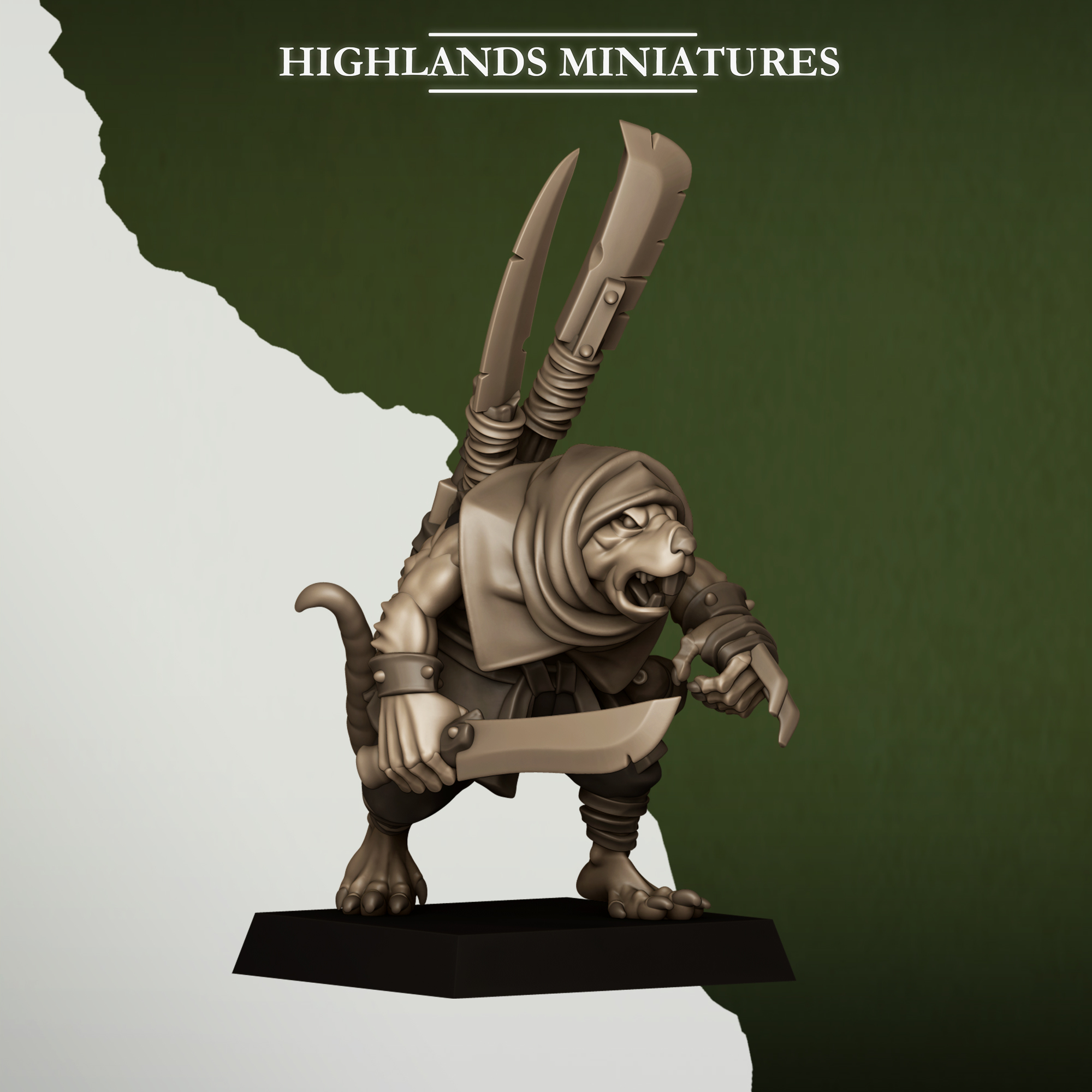 Sewer Vermin Smugglers, Sewer Vermin - Highlands Miniatures - Image 3