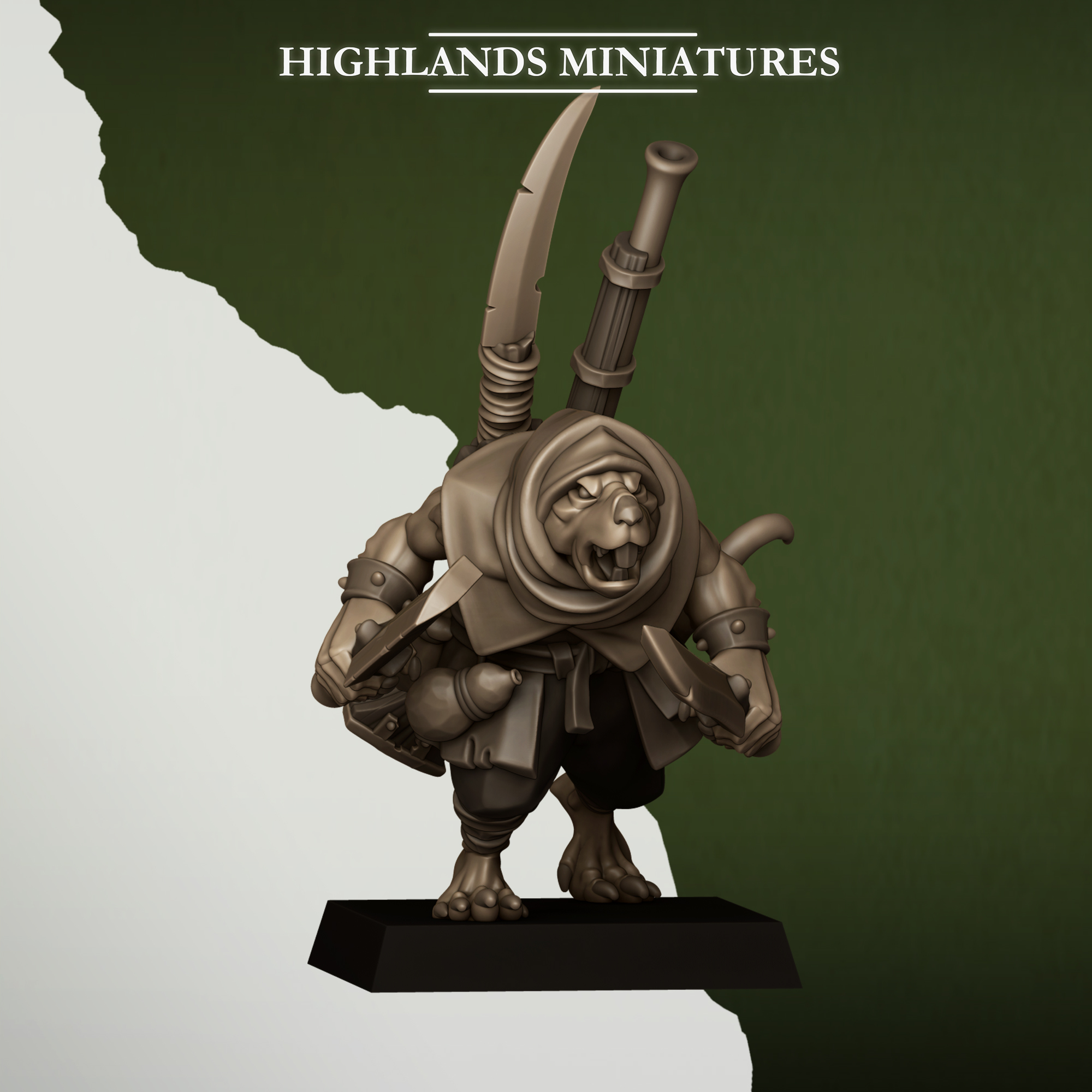 Sewer Vermin Smugglers, Sewer Vermin - Highlands Miniatures - Image 4