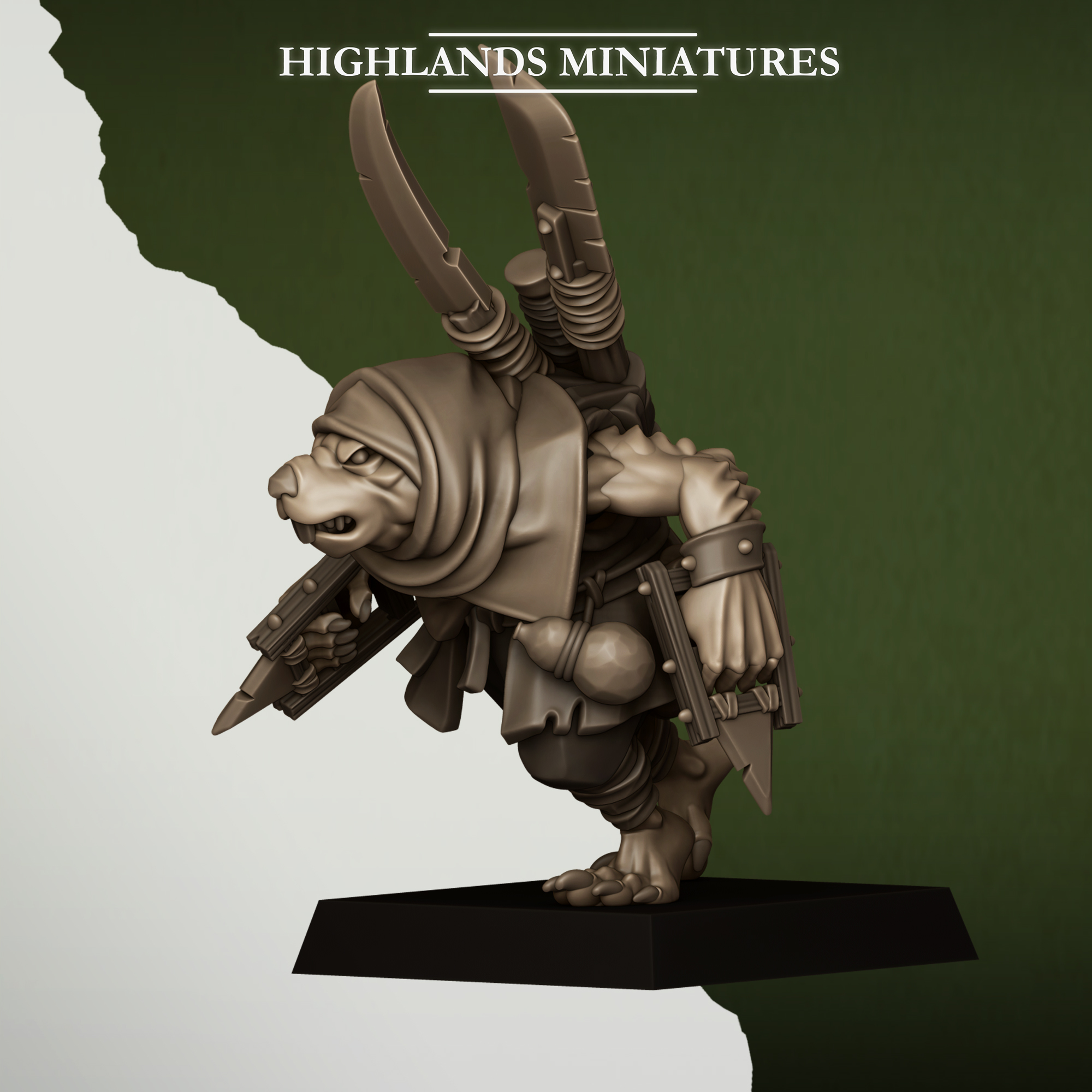 Sewer Vermin Smugglers, Sewer Vermin - Highlands Miniatures - Image 5