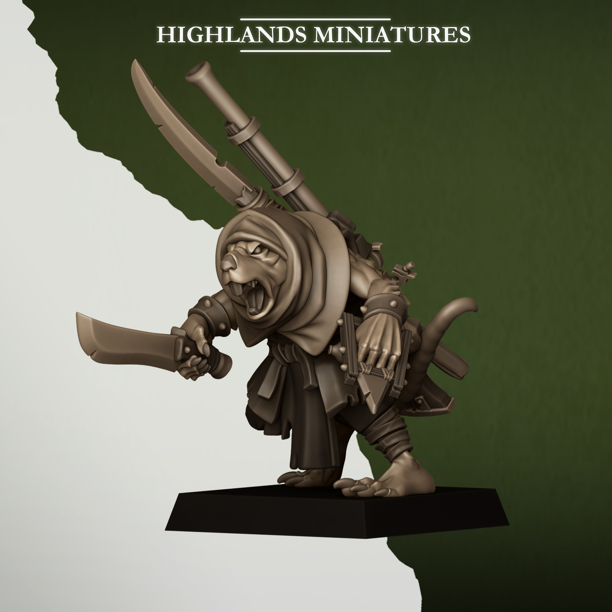 Sewer Vermin Smugglers, Sewer Vermin - Highlands Miniatures - Image 6