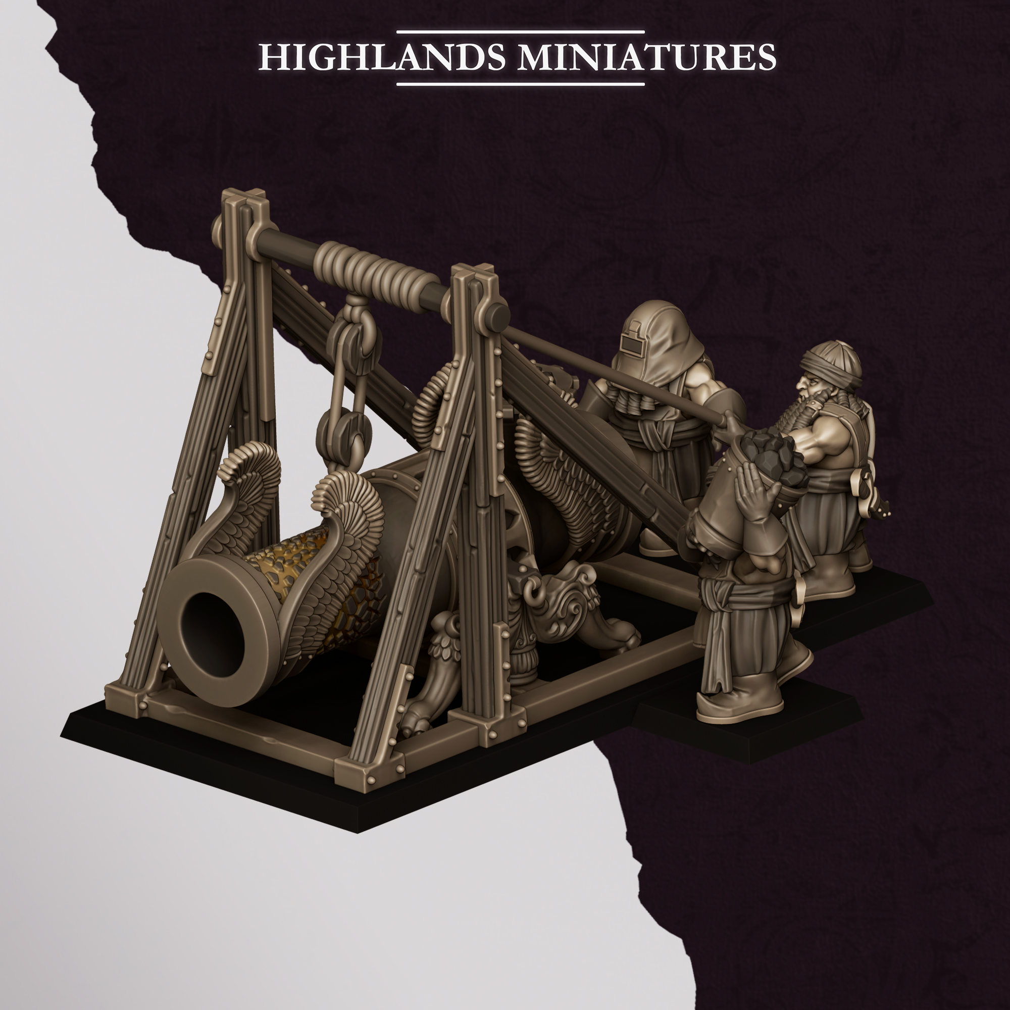 Marduk Cannon, Sons of Marduk- Highlands Miniatures - Image 3