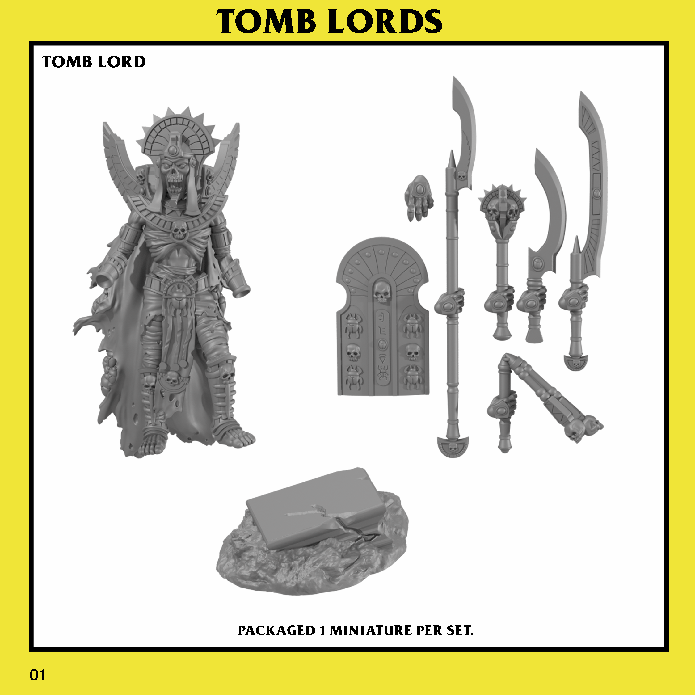 Scarab King Mummy, Tomb Lords- Monstrous Encounters - Image 2