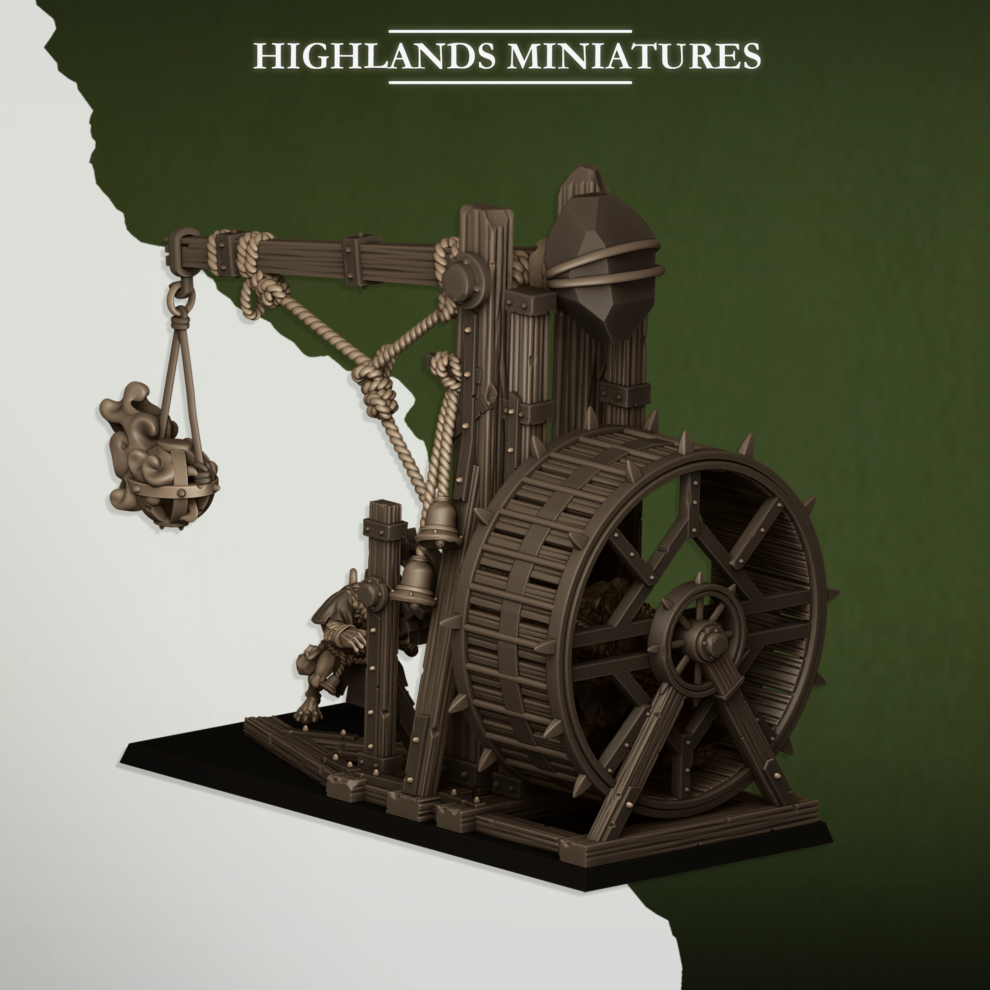 Vermin Censer Thrower, Sewer Vermin - Highlands Miniatures
