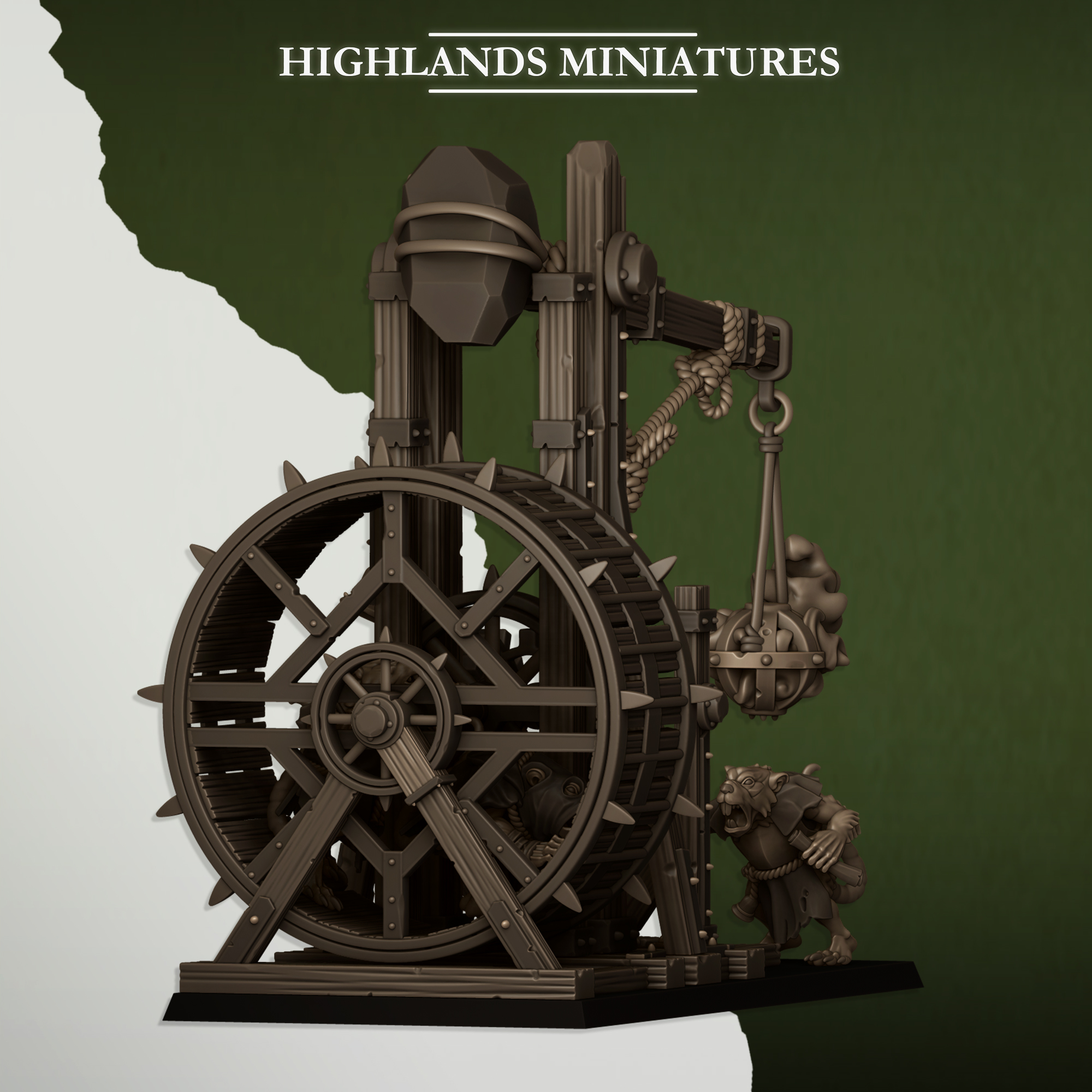 Vermin Censer Thrower, Sewer Vermin - Highlands Miniatures - Image 5