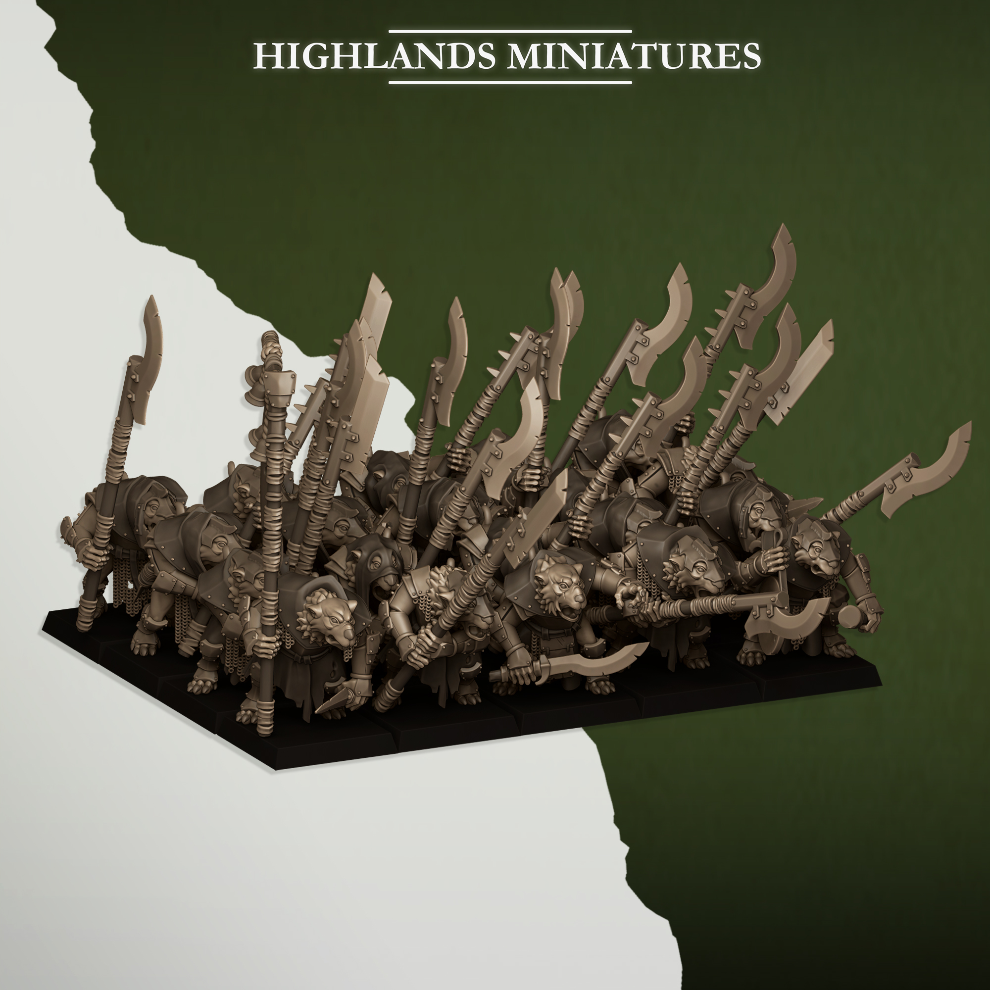 Vermin Vanguard, Sewer Vermin - Highlands Miniatures - Image 3