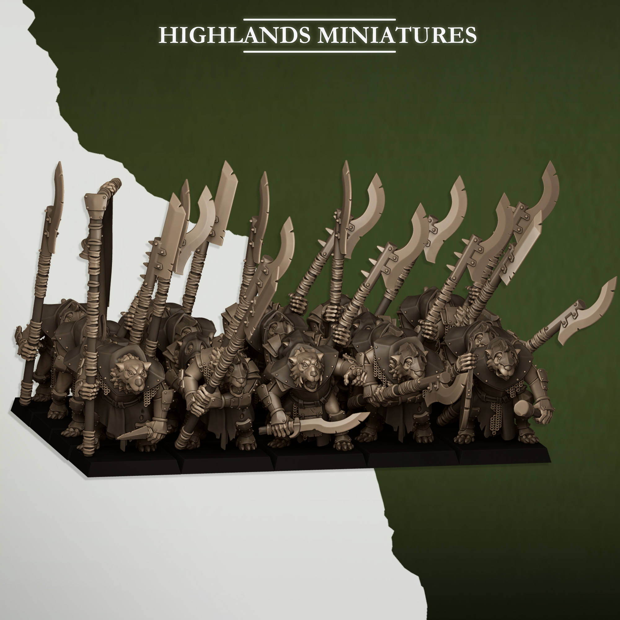 Vermin Vanguard, Sewer Vermin - Highlands Miniatures - Image 4