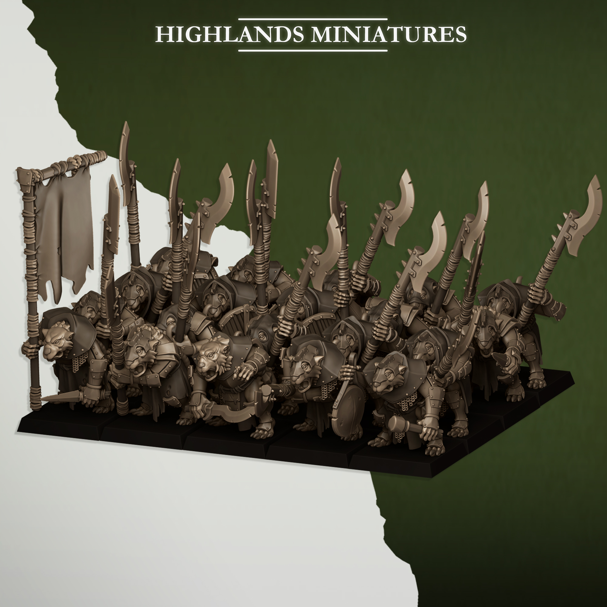 Vermin Vanguard, Sewer Vermin - Highlands Miniatures