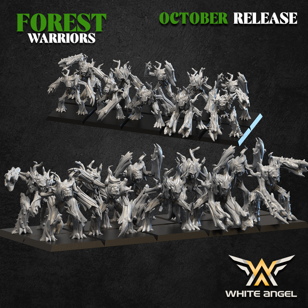 Forest Defender, Forest Warriors, White Angel Miniatures