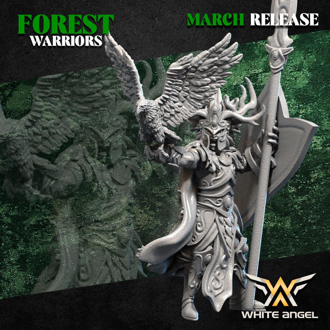 Lord of the Forest 2, Forest Warriors - White Angel Miniatures
