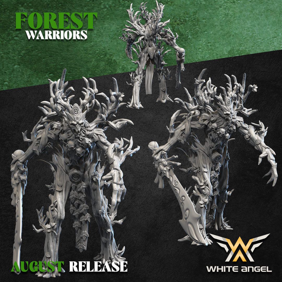Old Treewarrior, Forest Warriors - White Angel Miniatures - Image 4