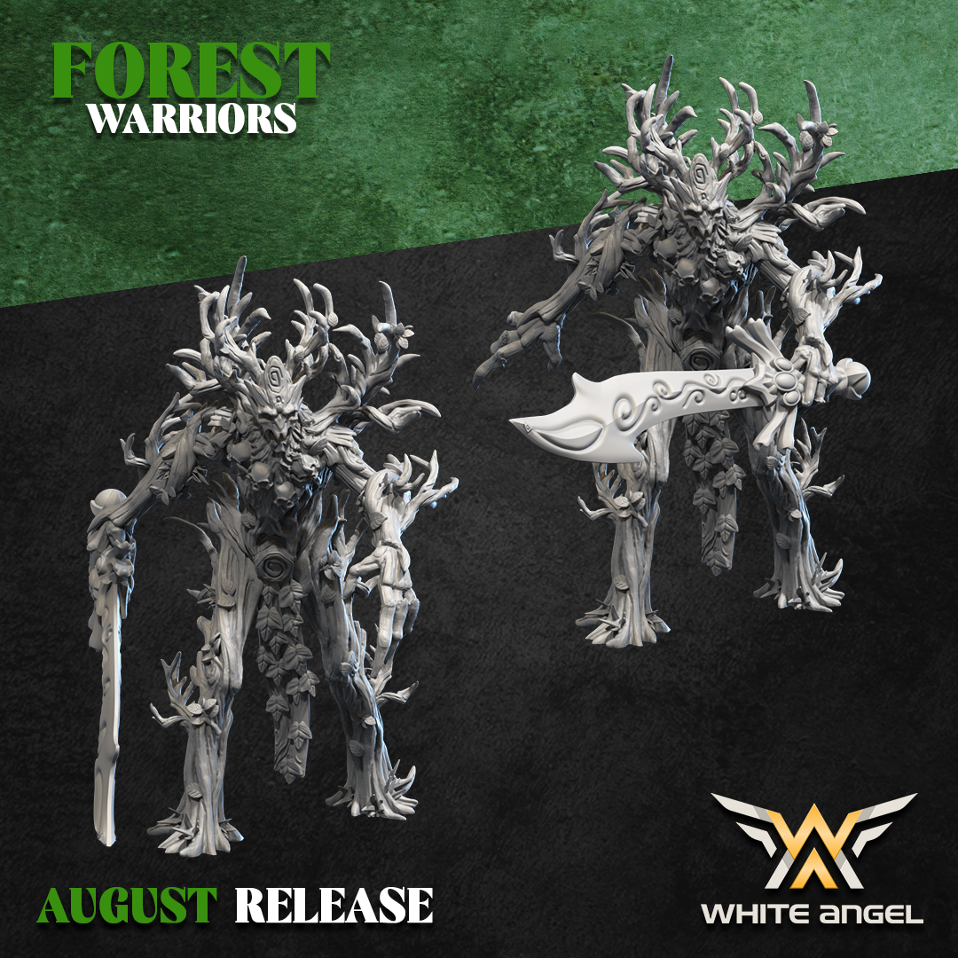 Old Treewarrior, Forest Warriors - White Angel Miniatures - Image 5