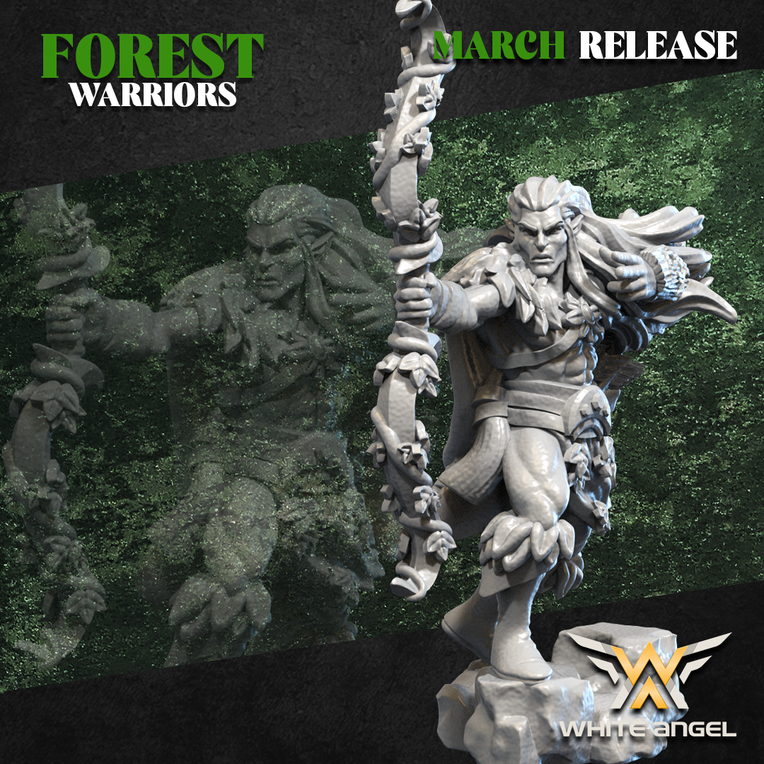 Robin Wood, Forest Warriors - White Angel Miniatures