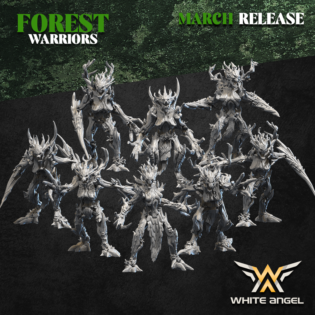 Spirit of the Forest, Forest Warriors, White Angel Miniatures - Image 2