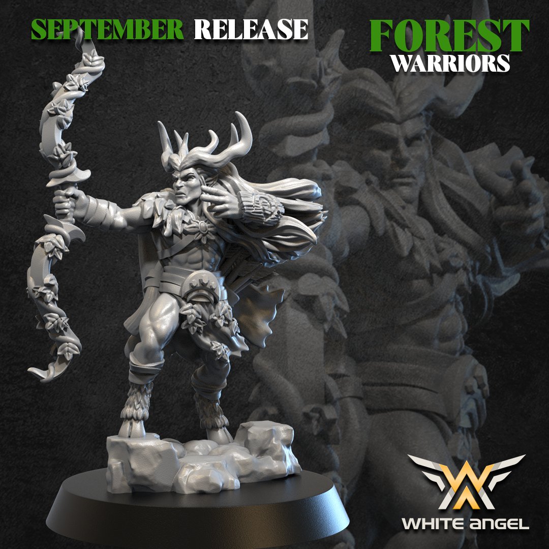 The King of the Forest, Forest Warriors - White Angel Miniatures