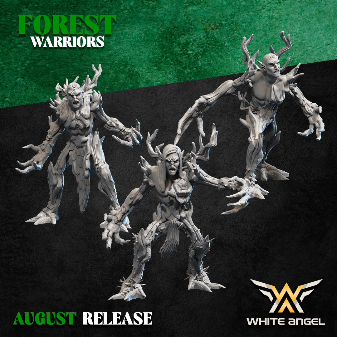 Treespirit, Forest Warriors - White Angel Miniatures